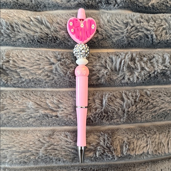 homemade Other - Charming Pink Butterfly Pen for Kids